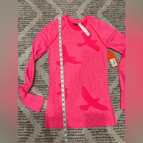 NWT Oiselle Flyte “Saturday” Activewear Long Sleeve Top - Picture 7 of 11